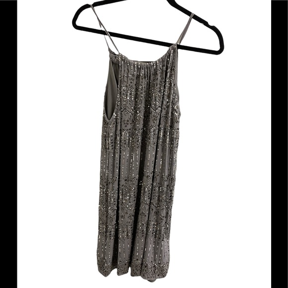 Serpina Silk Embellished Dress - Picture 1 of 4